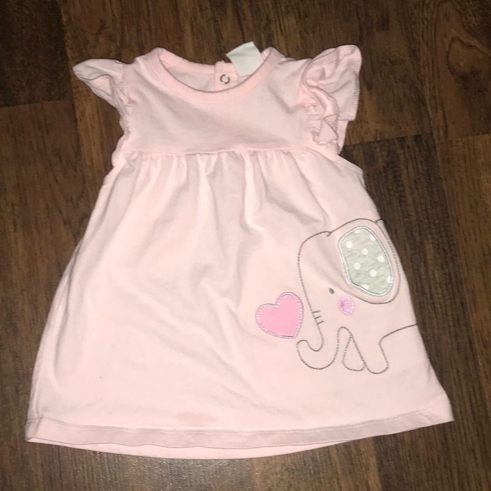 Baby girl light pink top